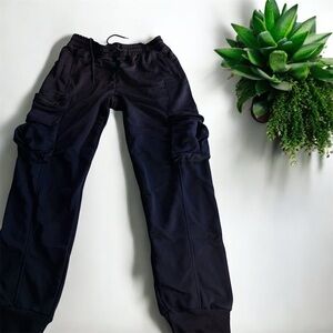 Manfinity Navy Blue Cargo Jogger Pants Size L – New Without Tags
